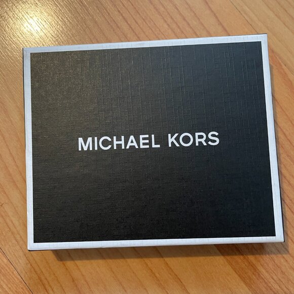 Michael Kors Men's Genuine Leather Andy Slim Black Billfold Wallet. BRAND NEW! - Picture 1 of 10